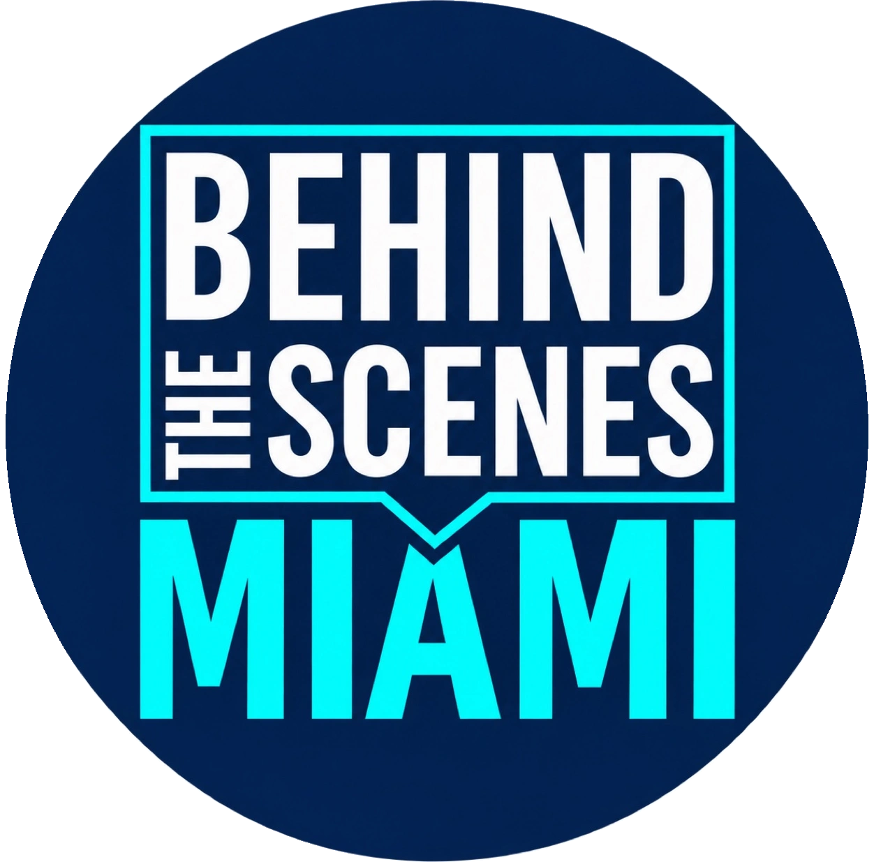 Logo de Behind The Scenes Miami.